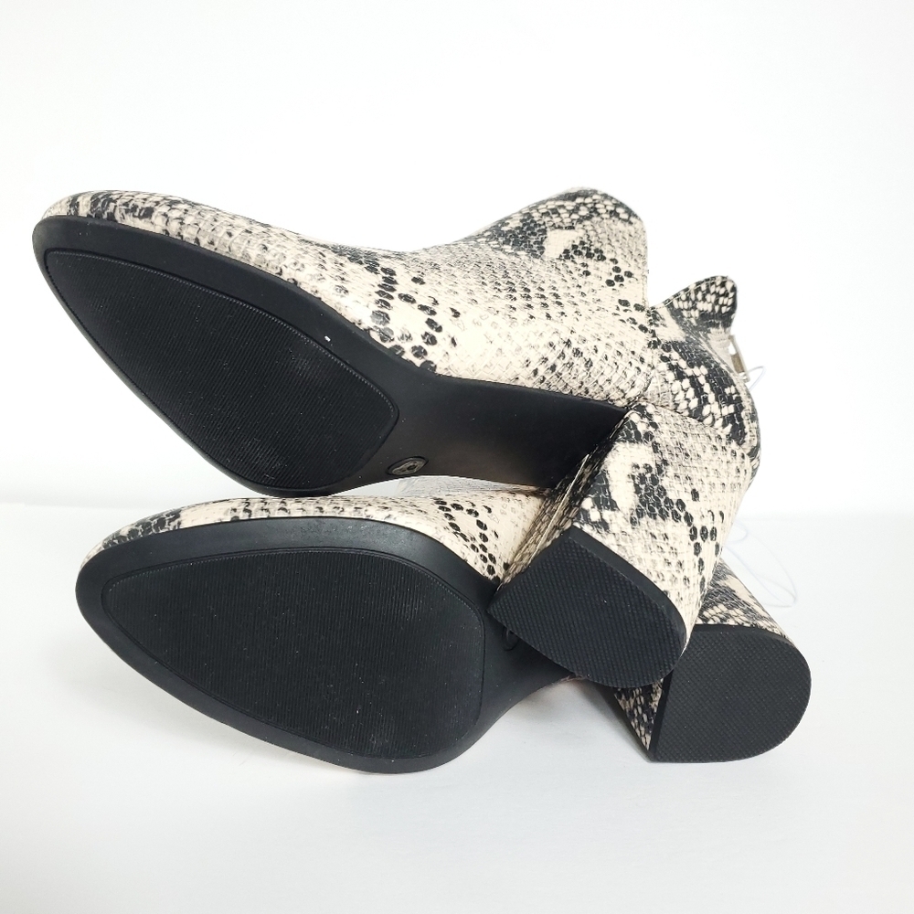 Massini Trisha snakeskin print boot size 8 - Picture 8 of 11